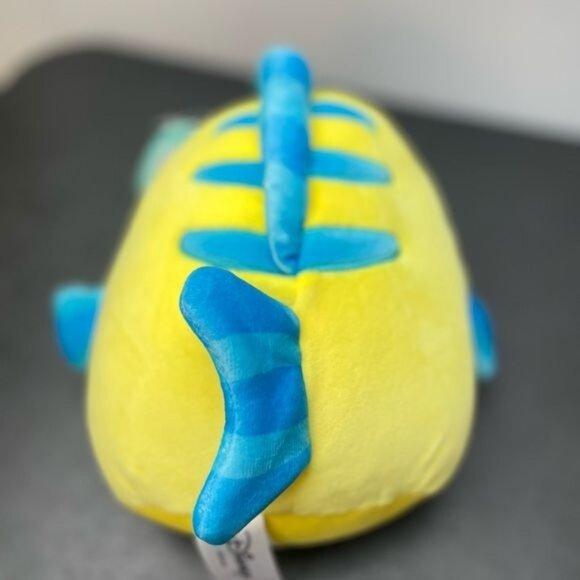 New Disney Squishmallows Little Mermain Flounder 8” - Picture 9 of 9